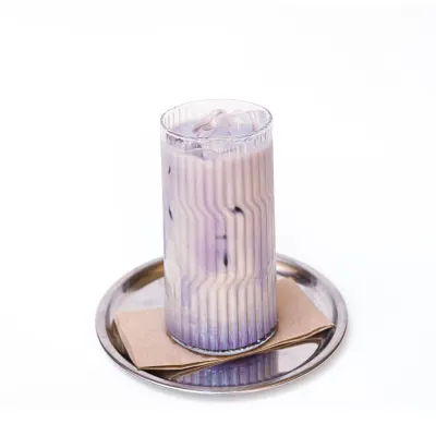 Ube Matcha Latte